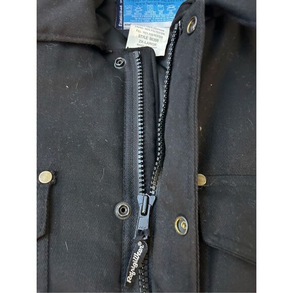 Refrigeriwear 2x-large coat black style 0630R (small hole) July 2012 - Picture 7 of 9